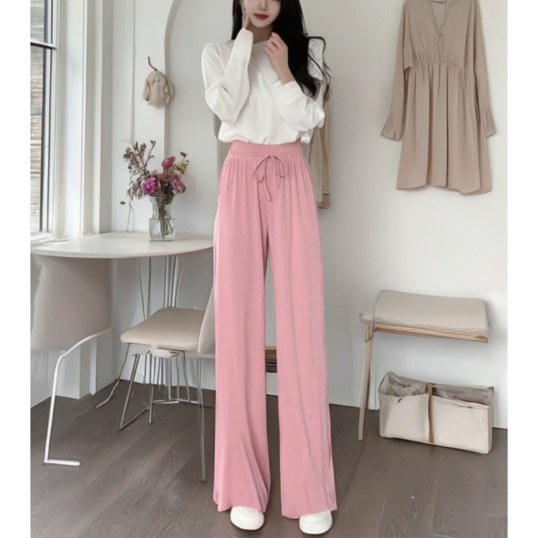 여성 와이드 여름 냉감팬츠