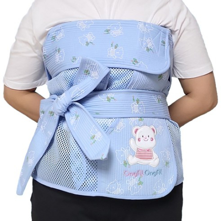 옹알옹알 안녕!곰돌이 망사 5부 포대기