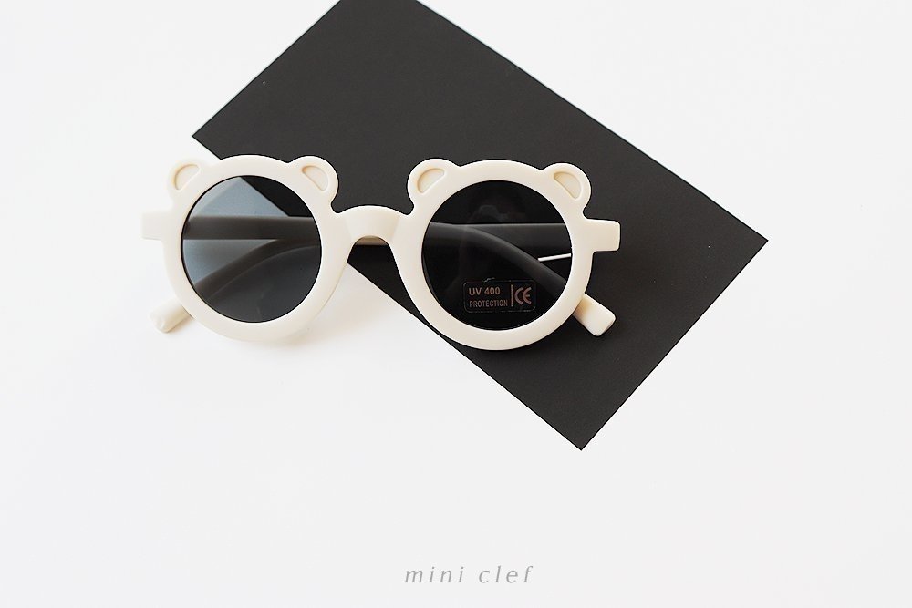 아기 곰돌이 선글라스  아동 키즈 어린이 uv400 자외선 차단안경