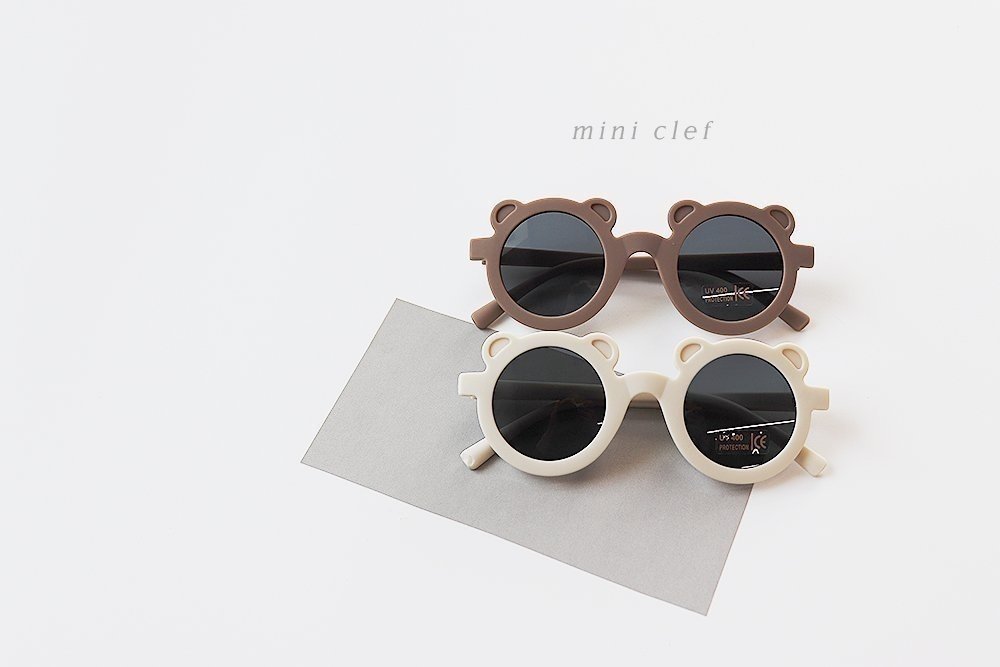 아기 곰돌이 선글라스  아동 키즈 어린이 uv400 자외선 차단안경